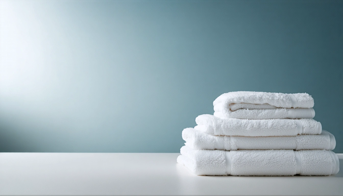 Minimal cleaning tools arranged neatly